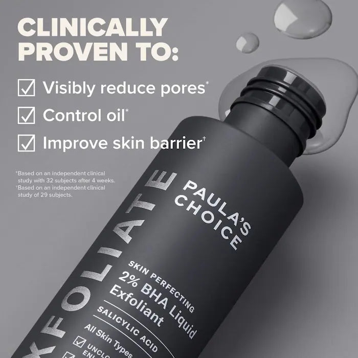 Paula's Choice
Skin Perfecting 2% BHA Liquid Exfoliant for Clear Skin 118 ml