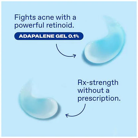Differin 0.1% Adapalene Gel Pump, 0.5