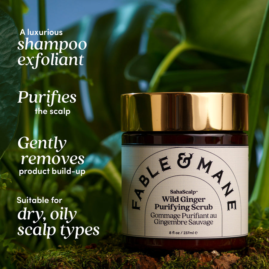 Fable & Mane SahaScalp™ Wild Ginger Purifying Scrub