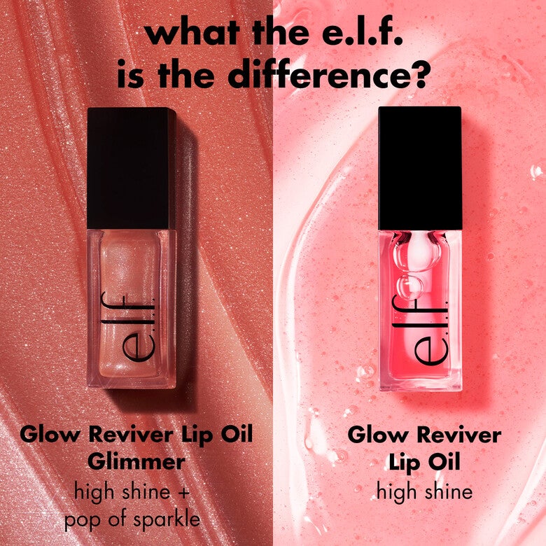 Elf Glow Reviver Lip Oil Glimmer shade Princess Cut