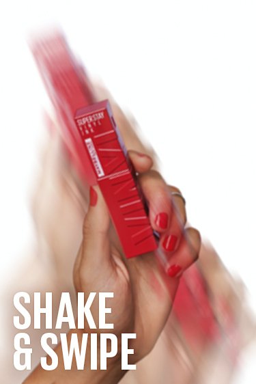 Maybelline Super Stay® Vinyl Ink® "Longwear Liquid Lipcolor
Budge-resistant vinyl colour. Up to 16 hour wear