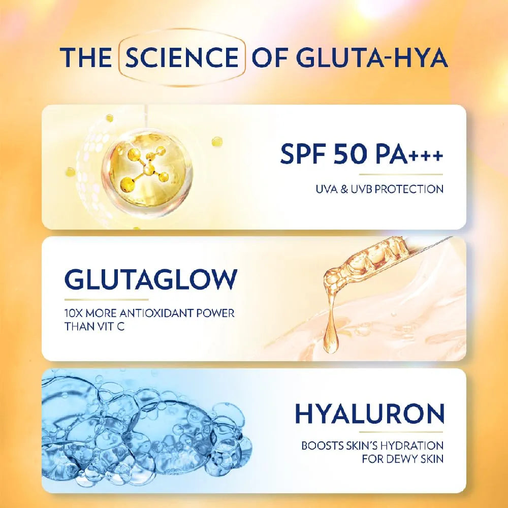 Vaseline Gluta-Hya Antioxidant Sunscreen Lotion (SPF 50 PA+++)