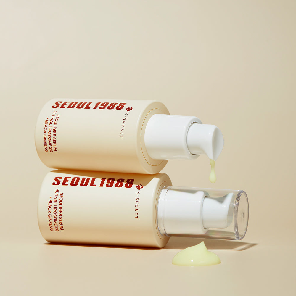 Ksecret SEOUL 1988 Serum : Retinal Liposome 2% + Black Ginseng 30 ml