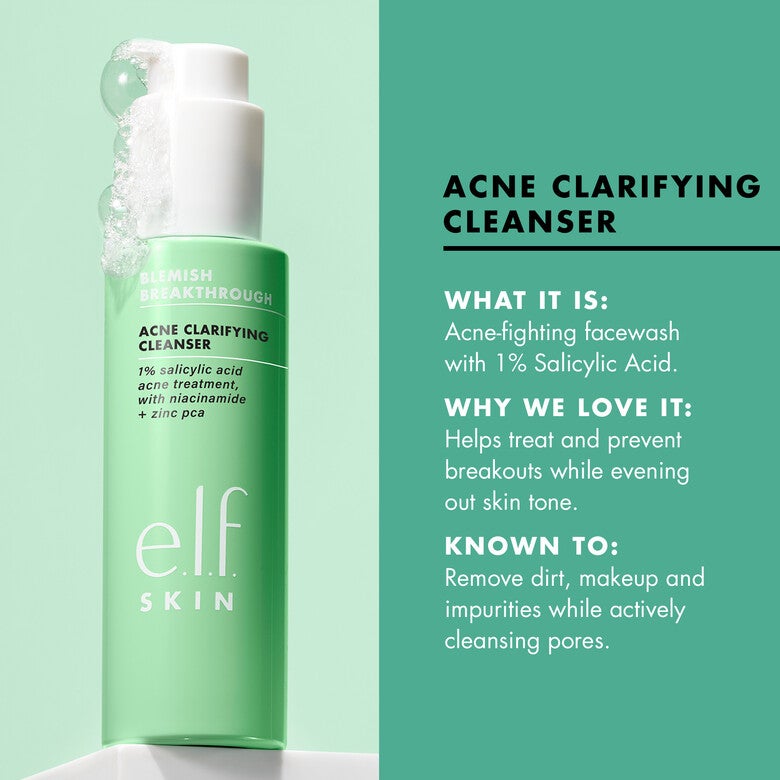 Elf Blemish Breakthrough Acne Clarifying Cleanser 30 ml