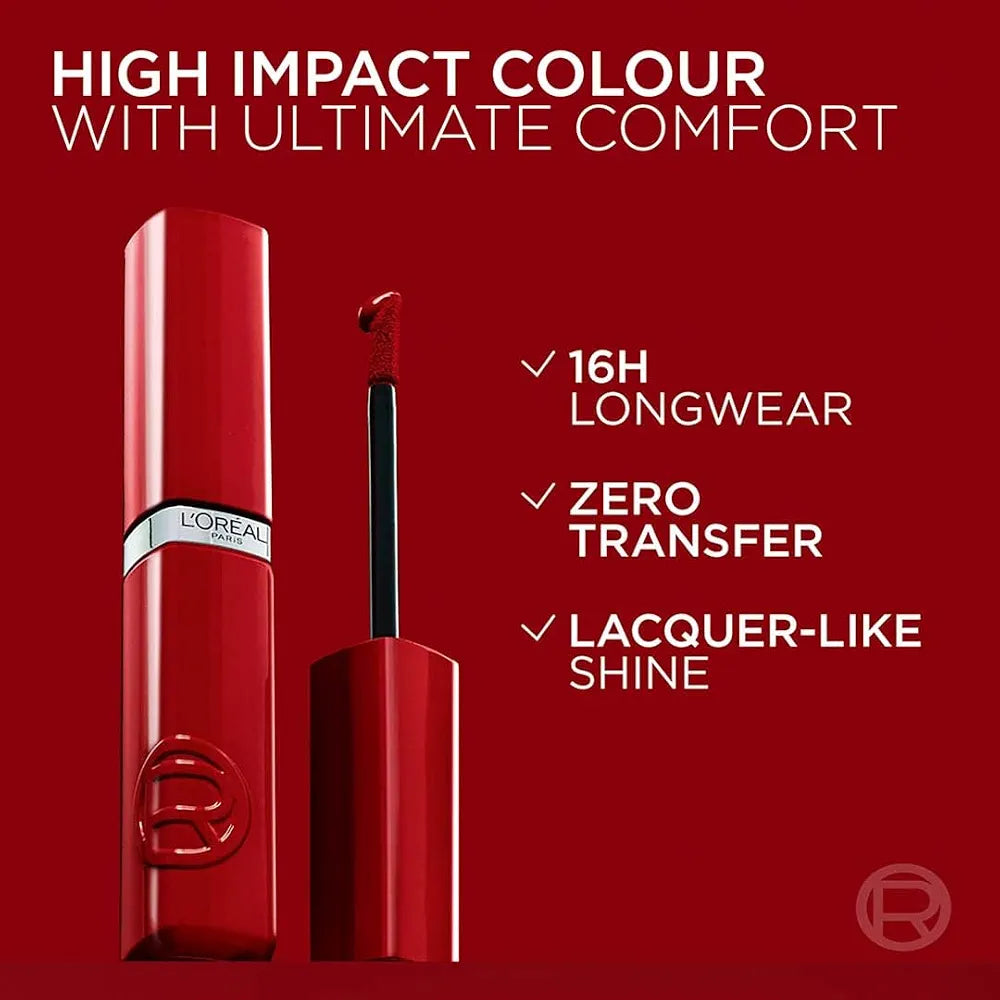 L'Oréal Paris Infaillable Laque Resistance Liquid Lipstick 635 Worth It Medium
