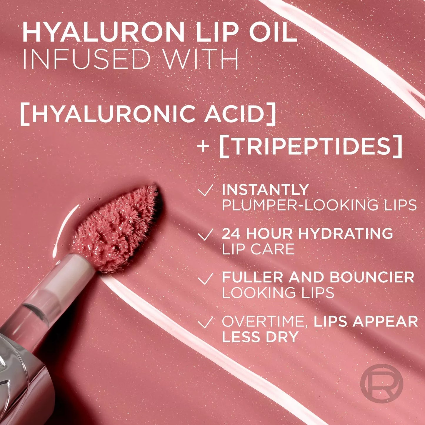 L'Oréal
Plump Ambition Hyaluron Lip Oil 24HR Care with Hyaluronic Acid