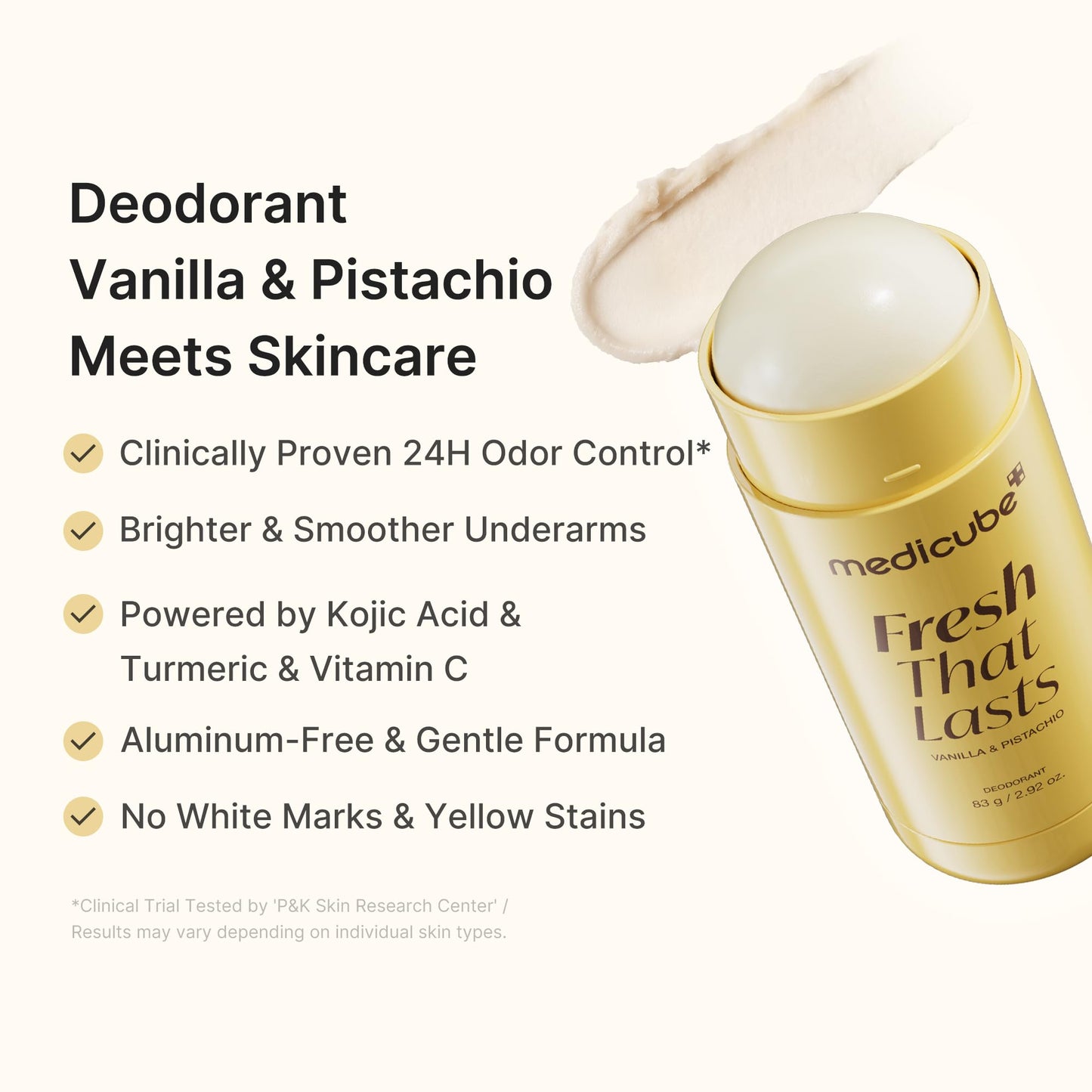 Medicube Vanilla & Pistacho Deodorant 83g
