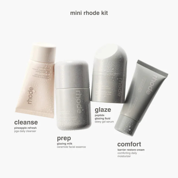 Rhode 
Mini Rhode Kit Glazed Skincare Essentials