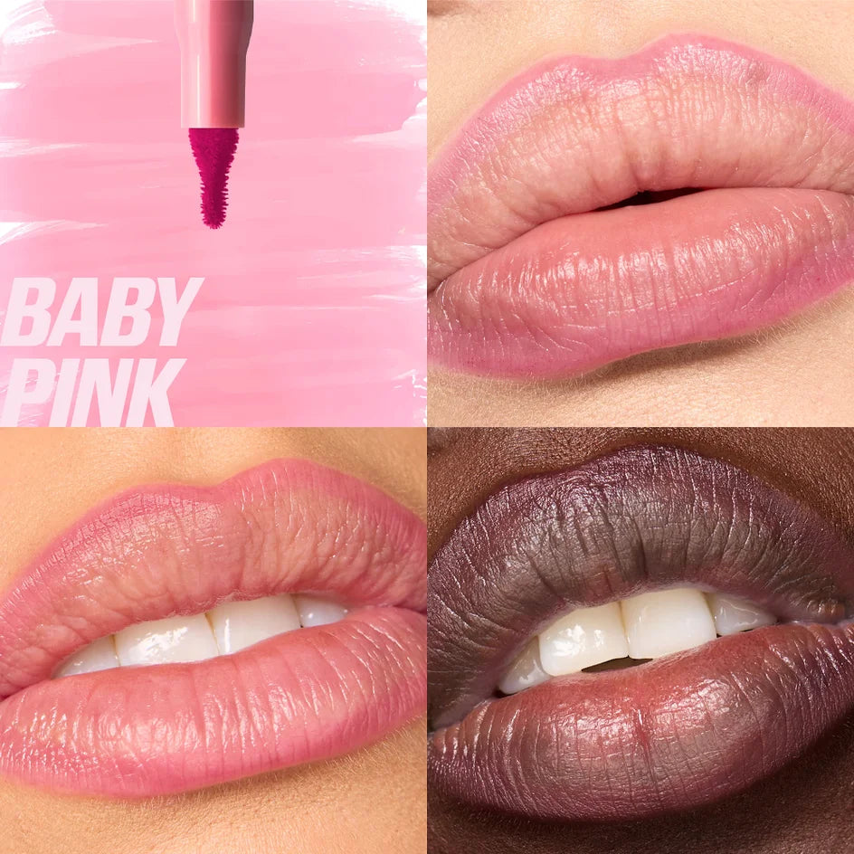 Huda Beauty Lip Contour Lip Stain For 12-Hour Wear