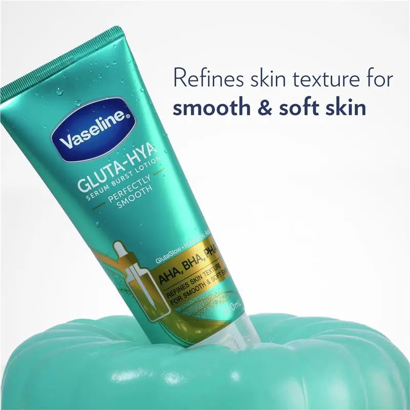 VASELINE Gluta Hya AHA BHA Exfoliating Lotion 200 ML | Exfoliates Dead Skin | Smooths Rough Skin