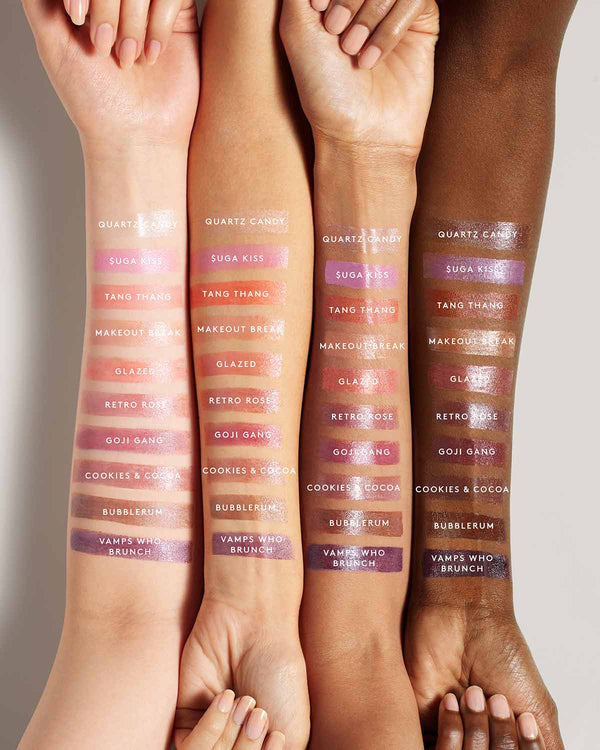 Fenty Slip Shine Sheer Shiny Lipstick shade -goji Gang