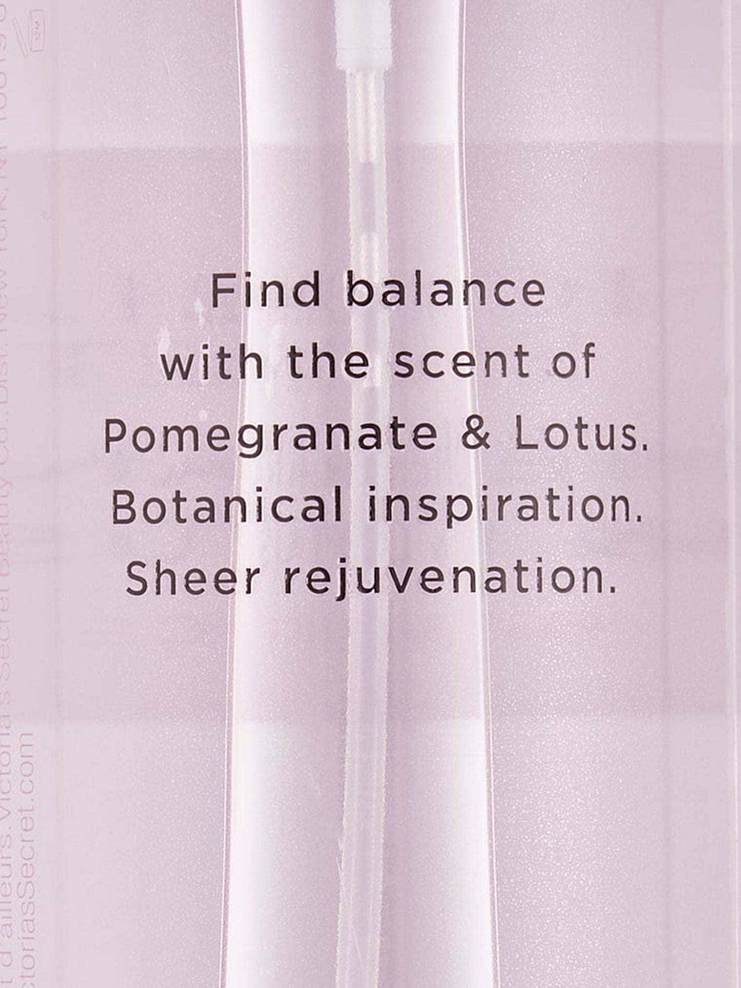 Victoria Secret Pomegranate Lotus Natural Beauty Body Mist