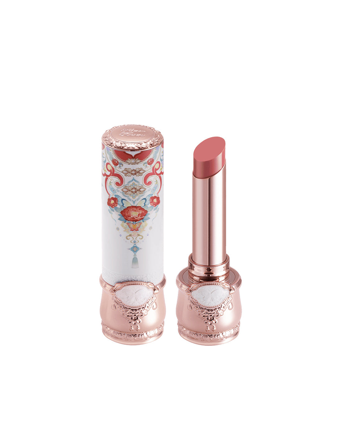 Flower knows Butterfly Cloud Collar Glossy Lipstick Red Bean