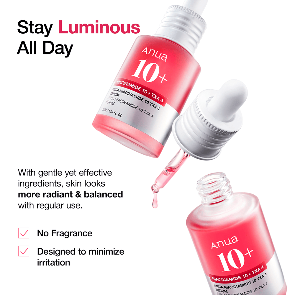 Anua Niacinamide 10 TXA 4 Serum for Brightening and Dark Spots
