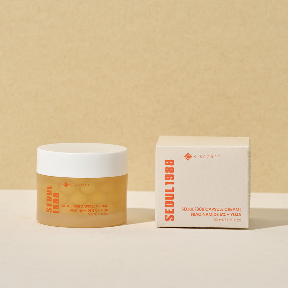Ksecret SEOUL 1988 CAPSULE CREAM : NIACINAMIDE 5% + YUJA