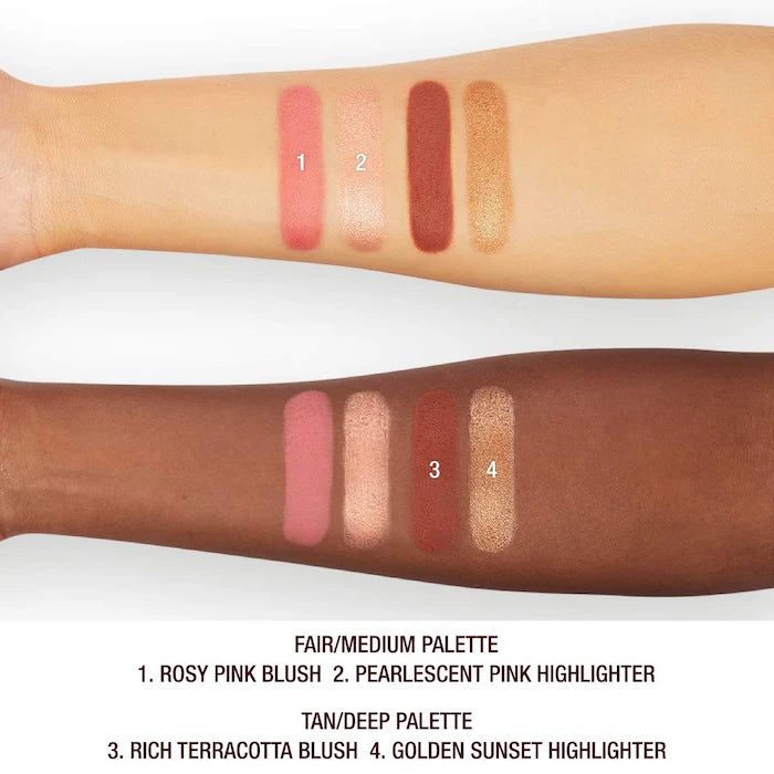 Charlotte Tilbury 
Mini Hollywood Blush & Glow Palette