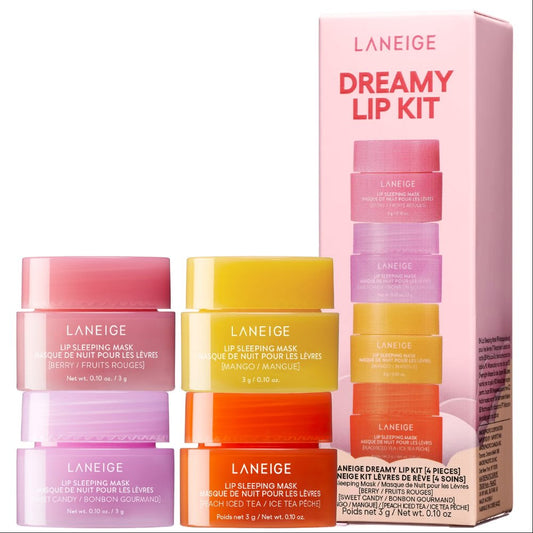 LANEIGE Dreamy Lip Kit - Lip Sleeping Mask 3g x 4