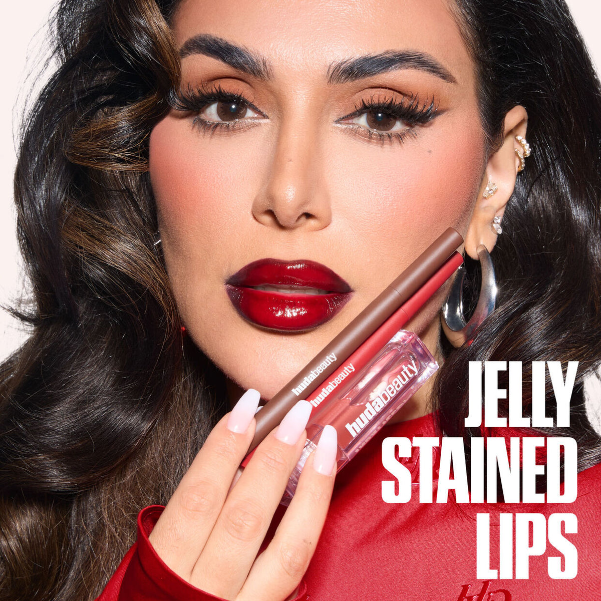 Huda Beauty Lip Contour Lip Stain For 12-Hour Wear
