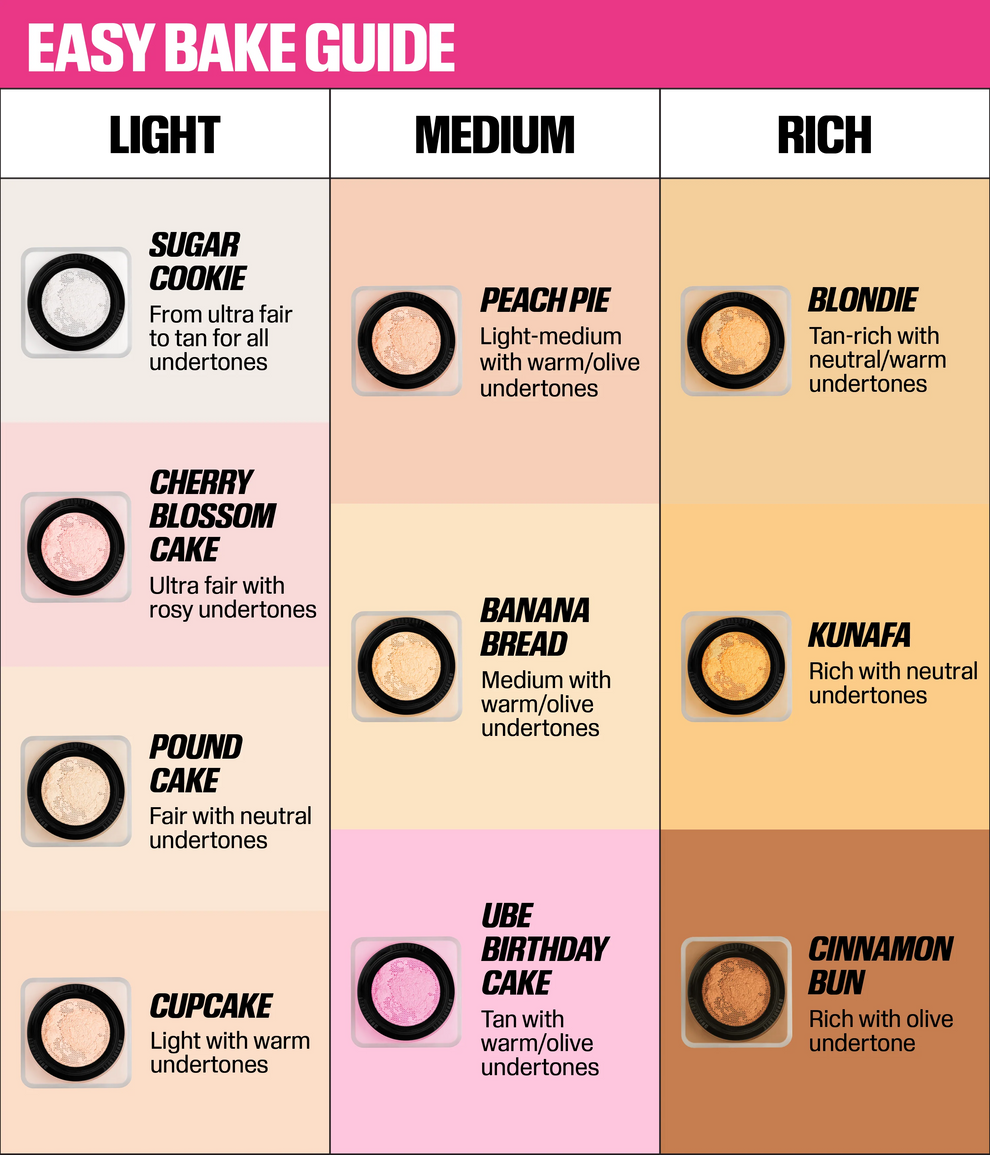 Huda Beauty EASY BAKE LOOSE BAKING & SETTING POWDER