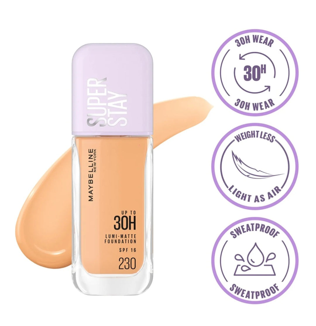 MAYBELLINE
Superstay Lumi Matte Foundation