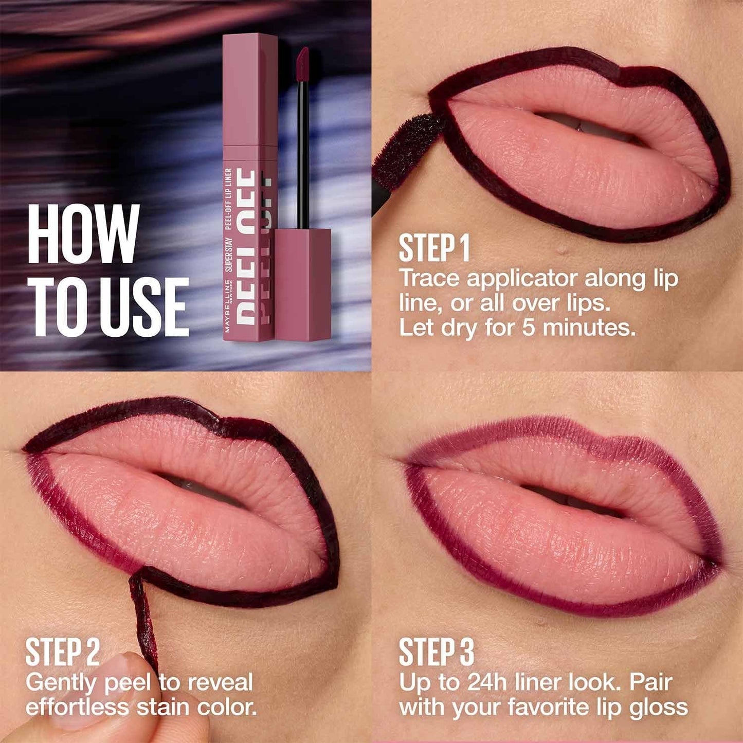 Maybelline SUPER STAY PEEL-OFF LIP LINER™