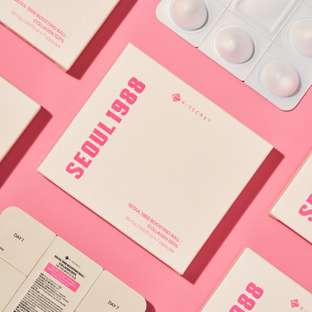 Ksecret SEOUL 1988 BOOSTING BALL : COLLAGEN 100%