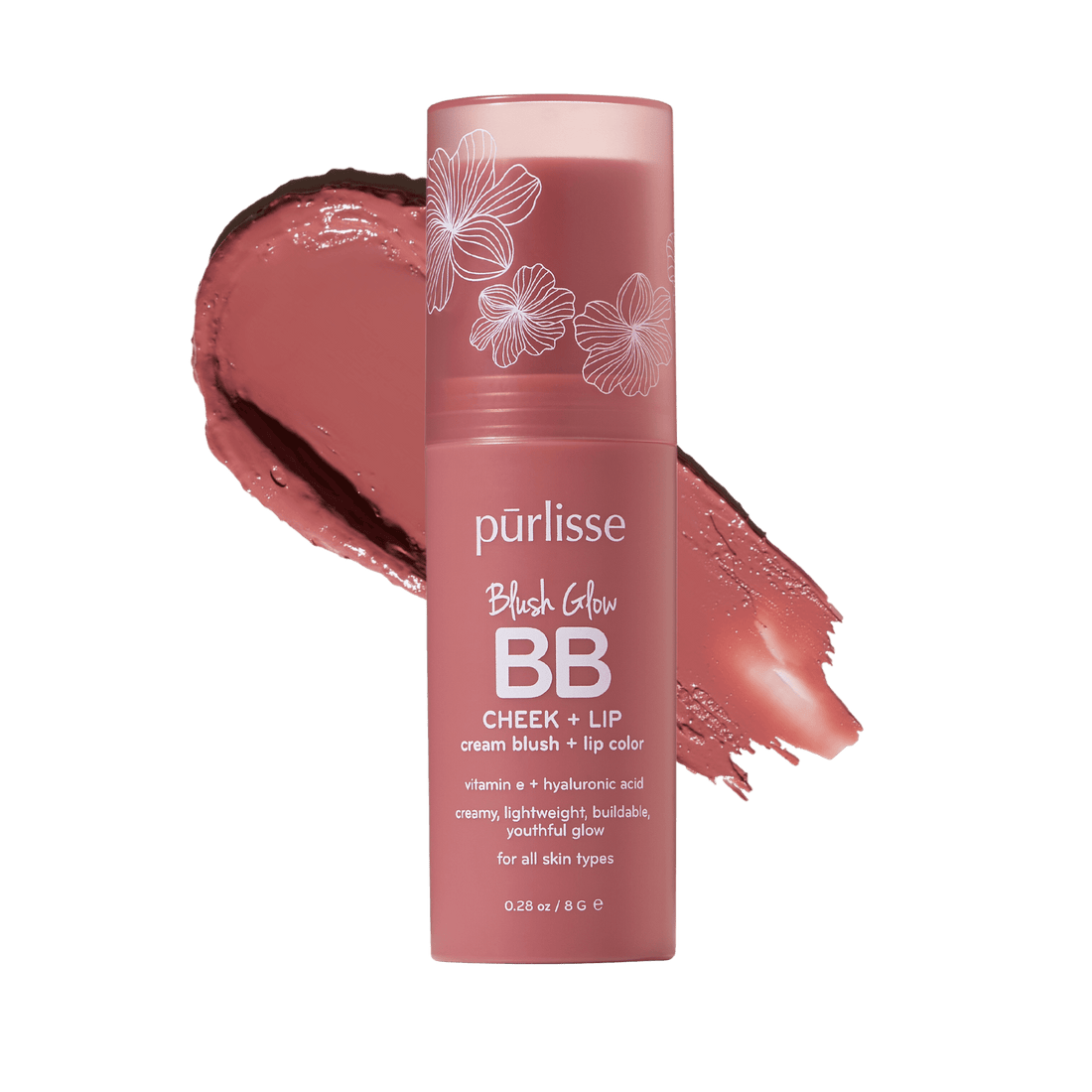 Purelisse Blush Glow BB Cheek + Lip shade nude sugar