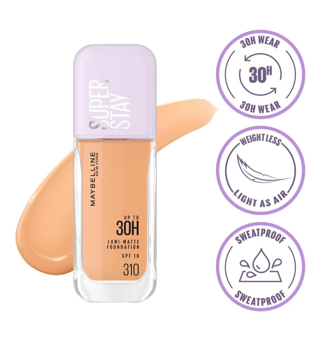 MAYBELLINE
Superstay Lumi Matte Foundation