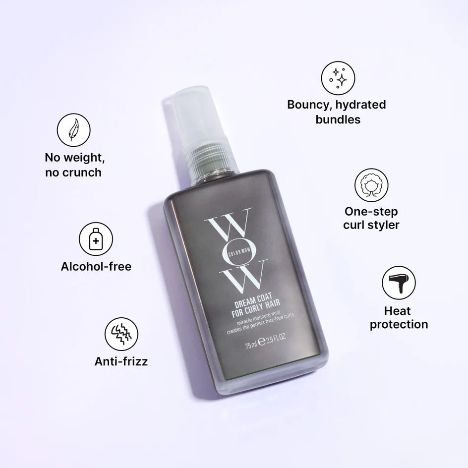COLOR WOW Mini Dream Coat Anti-Frizz Treatment for curly 75ml