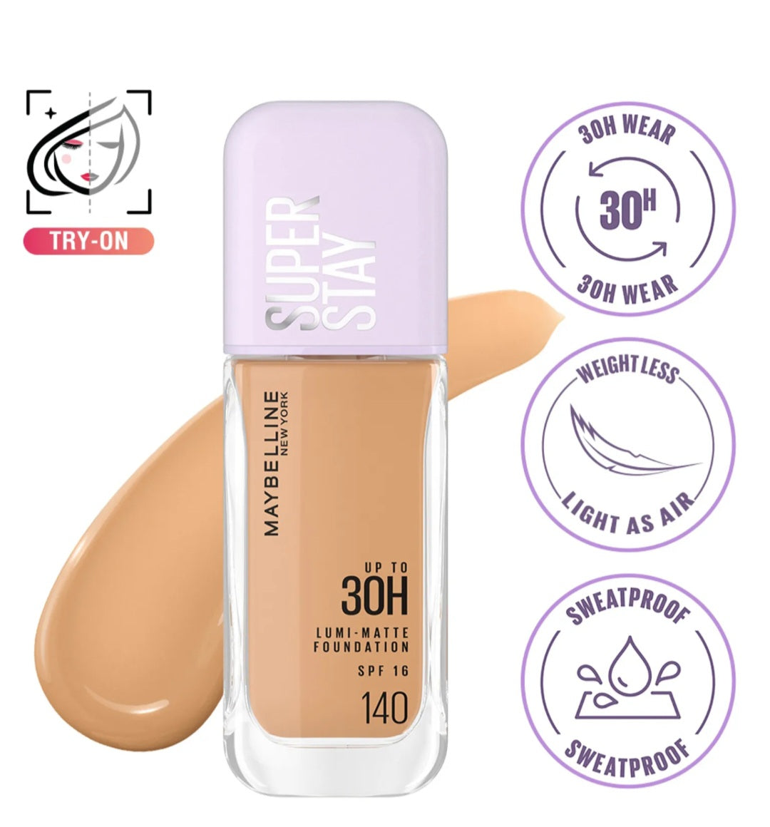 MAYBELLINE
Superstay Lumi Matte Foundation