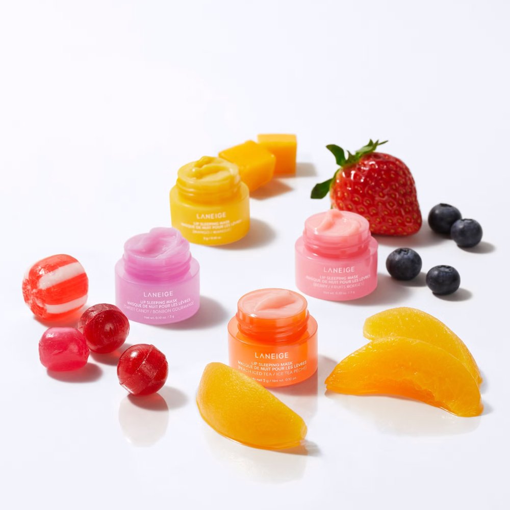 LANEIGE Dreamy Lip Kit - Lip Sleeping Mask 3g x 4