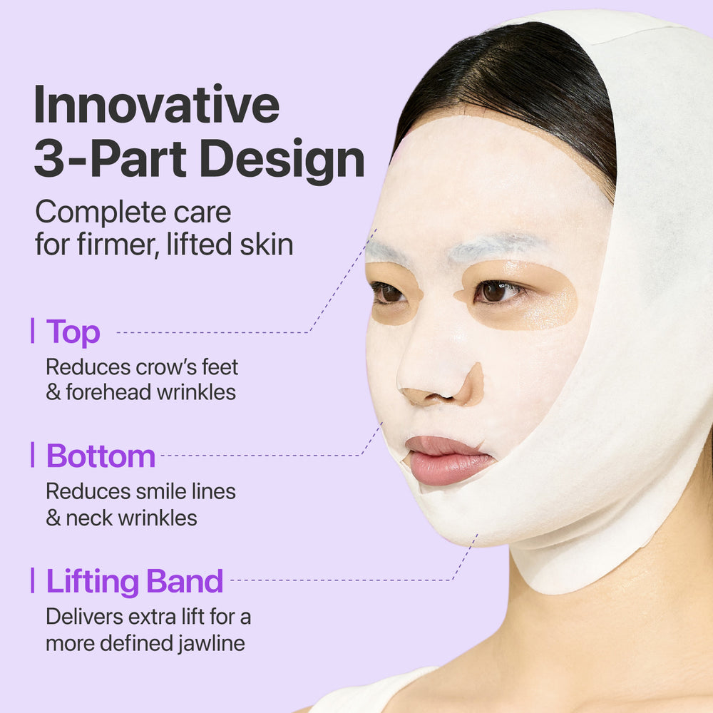 Numbuzin No.9 NAD+ BIO Lifting-sil Full Face Mask 1 Sheet + Lifting Band
