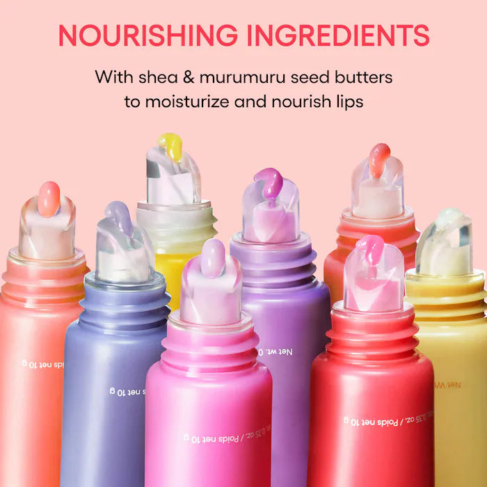 LANEIGE 
Lip Glowy Balm Lightweight Hydration Lip Treatment with Shea Butter shade berry