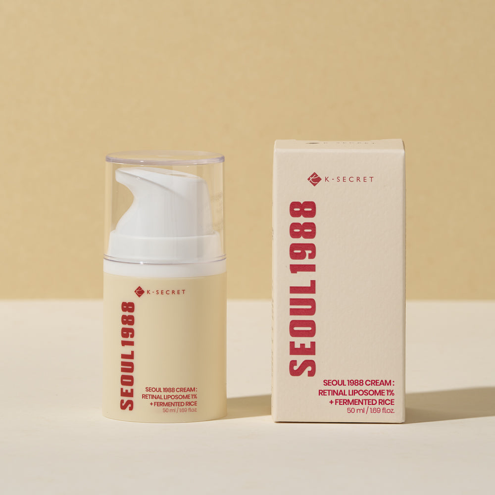 Ksecret SEOUL 1988 Cream : Retinal Liposome 1% + Fermented Rice 50ml