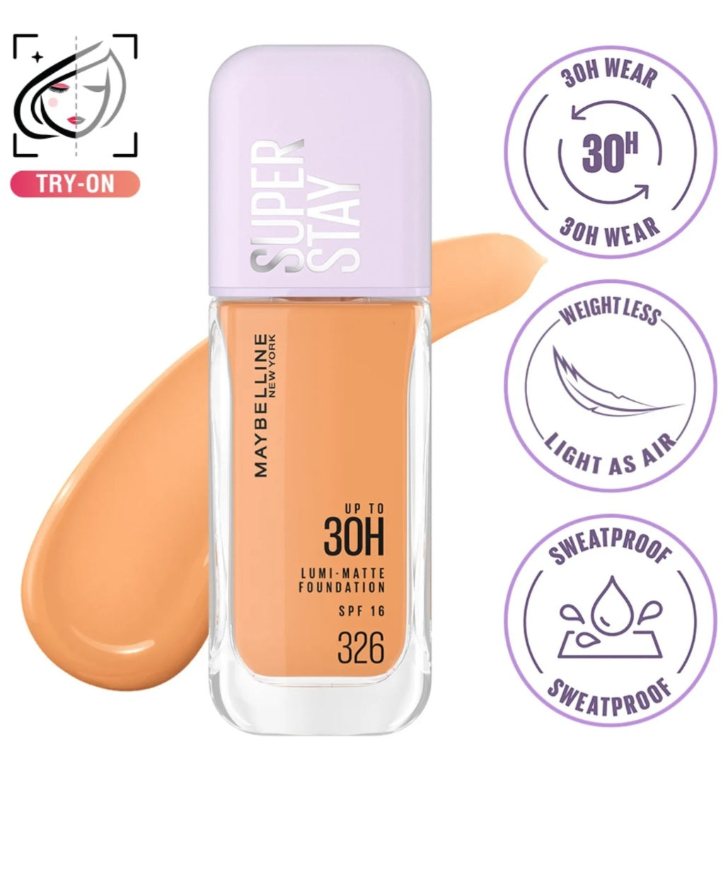 MAYBELLINE
Superstay Lumi Matte Foundation