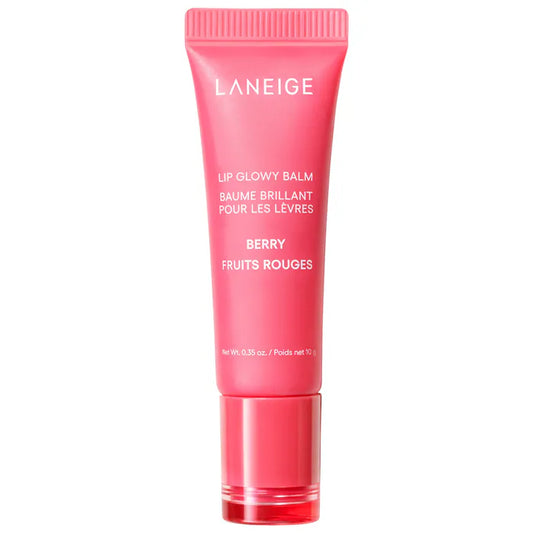 LANEIGE 
Lip Glowy Balm Lightweight Hydration Lip Treatment with Shea Butter shade berry