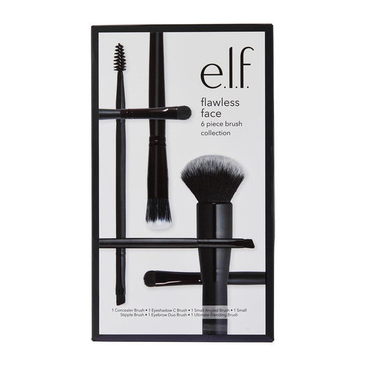 Elf Flawless Face 6 Piece Brush Collection