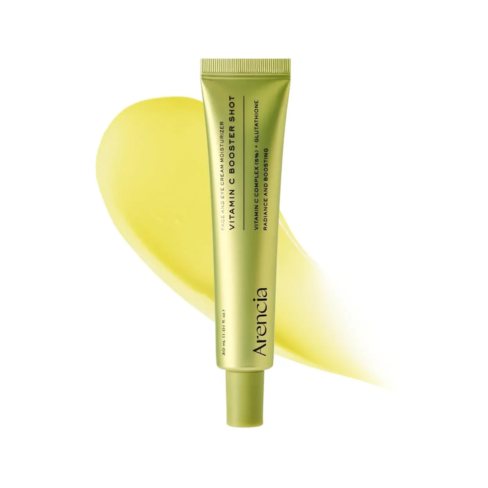 Arencia Vitamin C Booster Shot 30 ml, Pure Vitamin C + Glutathione for Bright, Healthy Skin Glow